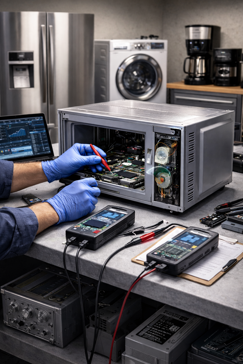 Technische Prüfung von Elektrogeräten